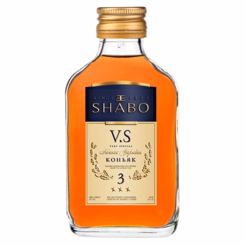 Коньяк України  Шабо V.S.3* 0,1л SHABO V.S.