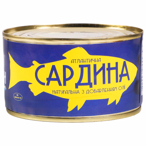 Сардина ПАН ОКЕАН НДО, №5 220г Екватор