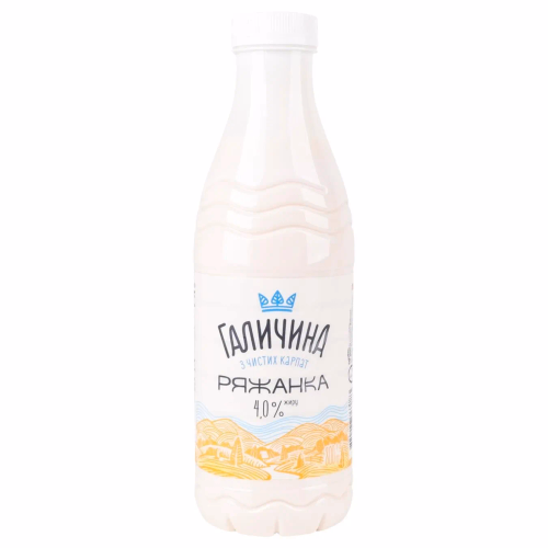 Ряжанка ПЕТ 4% 800г Галичина