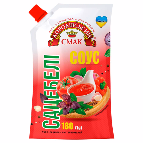 Соус Сацебелі дой-пак 180г Королівський смак