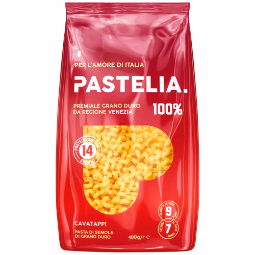 Pastelia Вироби макаронні трубчасті Ріжки кручені 400г