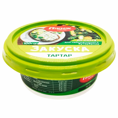 Закуска Тартар 100г