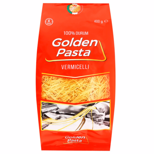 Макаронні вироби Golden Pasta Верм. тон.кор. 0,4кг