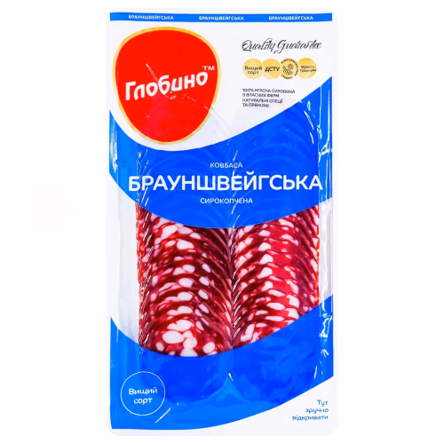 Брауншвейгська с/к в/с нар.серв 0,080кг БЕЗ ГМО ГЛОБИНО