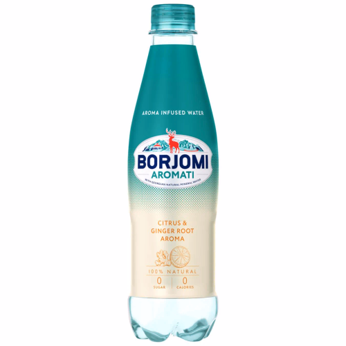 Напій Borjomi Aromati Цитрус Імбир с/газ м/б 0,5л