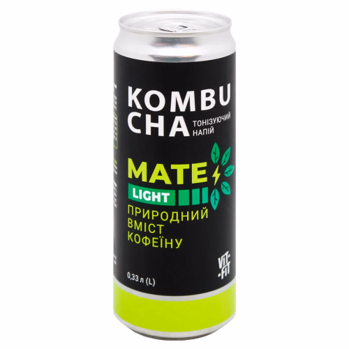 Напій Комбуча Мате Light 0,33 л ж/б
