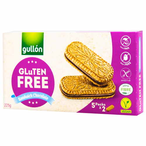 Печиво Gullon Sandwich Chocolate 225г