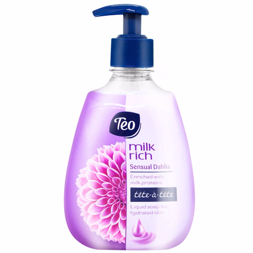 TEO Rich Milk SENSUAL CARE мило рідке з дозатором 400мл