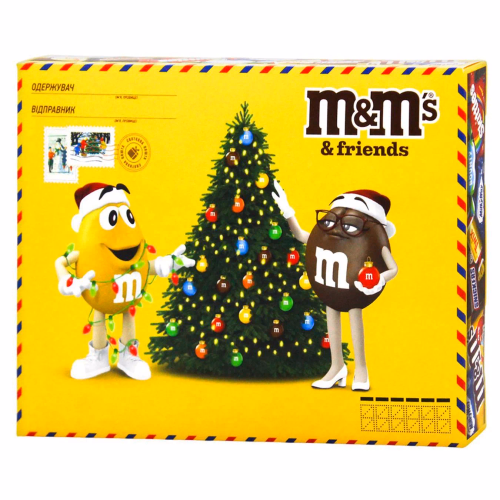 Коробочні цукерки M&M's&Friends L Бандероль 316г
