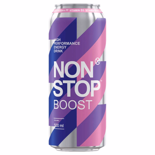 Напій енергет Non Stop Boost б/а 500мл ж/б