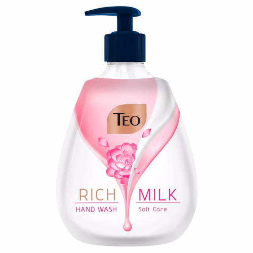 TEO tete-a-tete SOFT CARE мило рідке з дозатором 400мл/5400