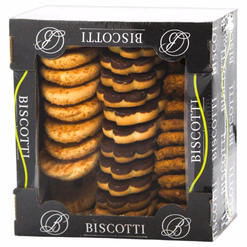 Печиво здобне пісочно-відсадне Дольче Місто Мікс BISCOTTI 0,45 кг