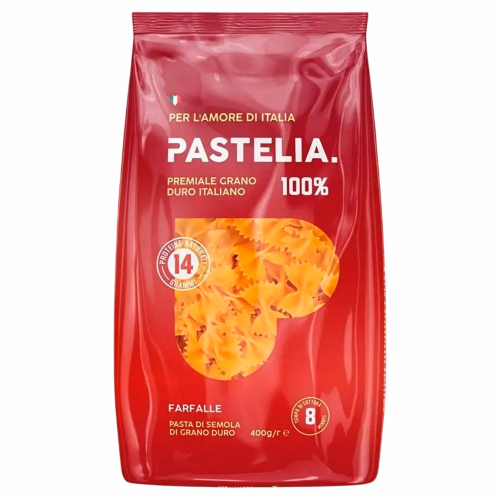 Pastelia Вироби макаронні фігурні Метелики 400 г