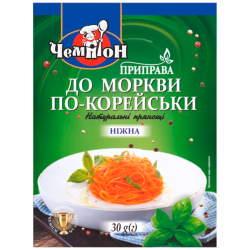 Приправа "До корейської моркви ніжна" 30г*Чемпіон