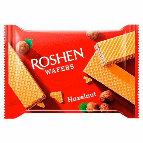 Вафлі Roshen Wafers горіх ККФ 72г