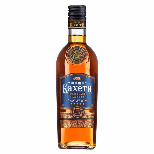 Бренді 5* 0,25л 40% Шато Кахеті