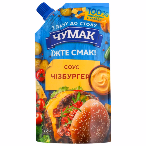 Чумак Соус Чізбургер OLK 180г дой-пак