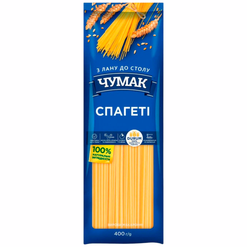 Чумак Макарони спагетті 400гр