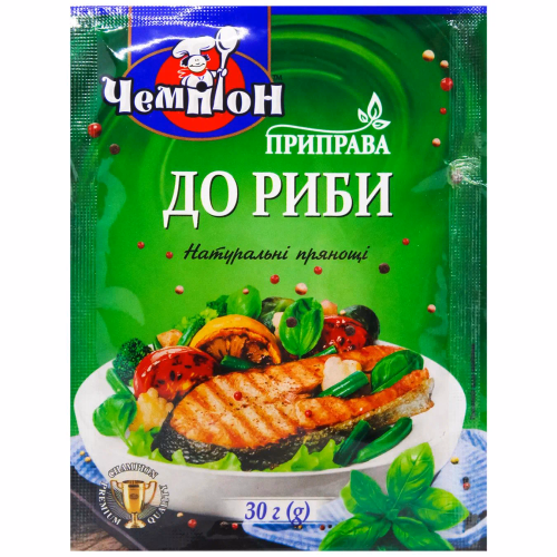 Приправа "До риби" 30г Чемпіон