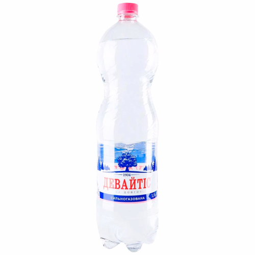 Вода Девайтіс 1,5 сильно газ