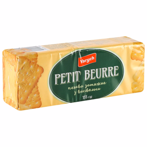 Печиво Petit Beurre з висівками 155гр