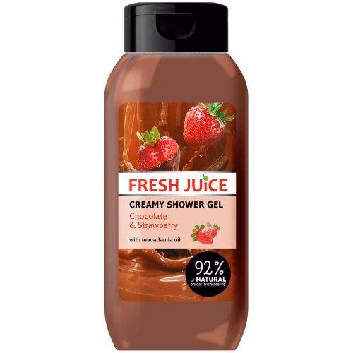 FJ Крем-гель для душа Chocolate&Strawberry 400мл
