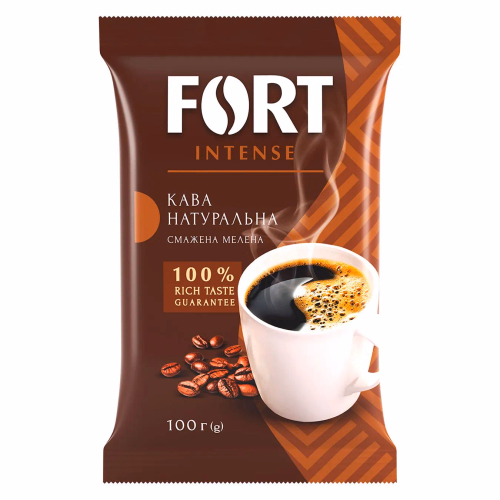 Кава мелена Fort, пакет 100г