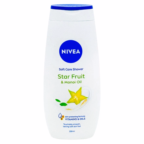 КРЕМ-ГЕЛЬ ДЛЯ ДУШУ КРЕМ КАРАМБОЛЬ NIVEA 250 МЛ.