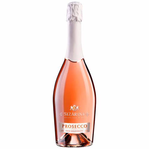 Вино Sizarini Prosecco Rose DOC Mollesimato Extra SERRE ігрист.рож. екстр.сух. 0,75л