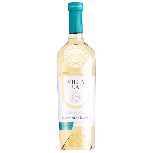 Вино ординар стол н/сол.біле TRAMINER BLANC ТМ "VILLA UA"0,75л