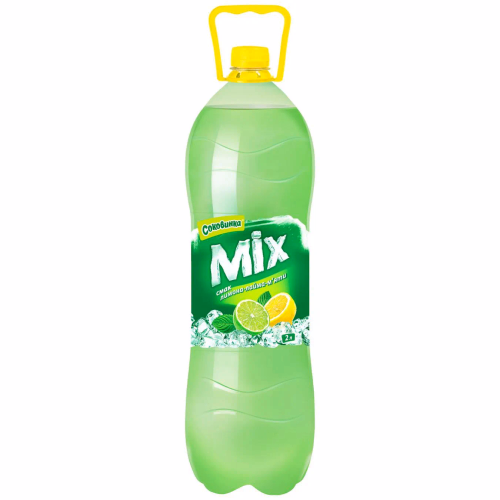 Соковинка MIX Лимон-лайм-м'ята напій 2л