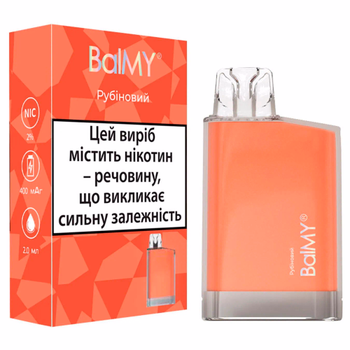 Однораз.електр.сиг.Balmy Рубіновий 2мл 2%