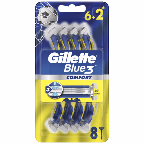 GILLETTE BLUE3 Бритви одноразові 6+2шт