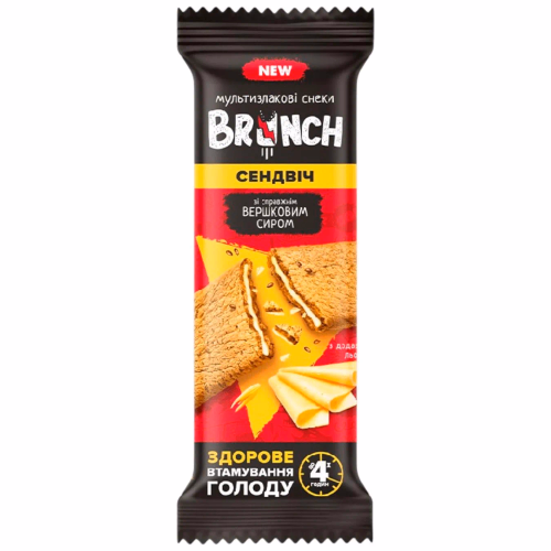 Бранч Brunch сендвіч з вершковим сиром 0,047г Дн