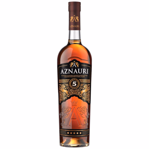 Бренді виноград витр AZNAURI V.V.S.O.P 5* 0,7л