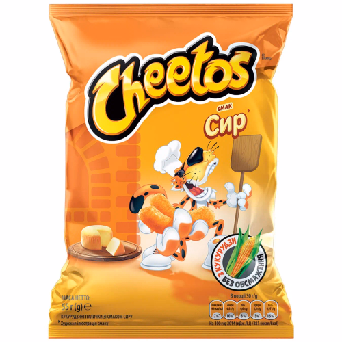 Кукур. палички смак сиру ТМ "Cheetos" 55 г