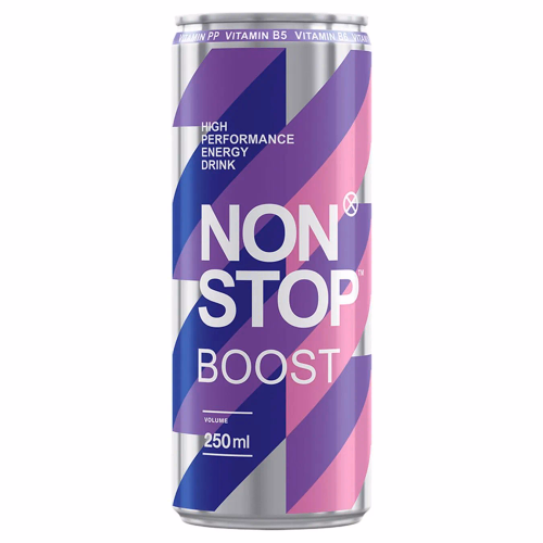 Напій енергет Non Stop Boost б/а 250мл ж/б