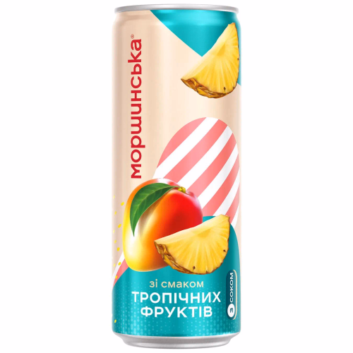 Моpшинська 0,33л ж/б ср/газ Лимонад зі смаком Тропічних фруктів