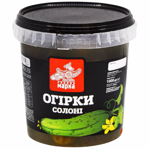ЧМ Огірки солоні 1кг шт