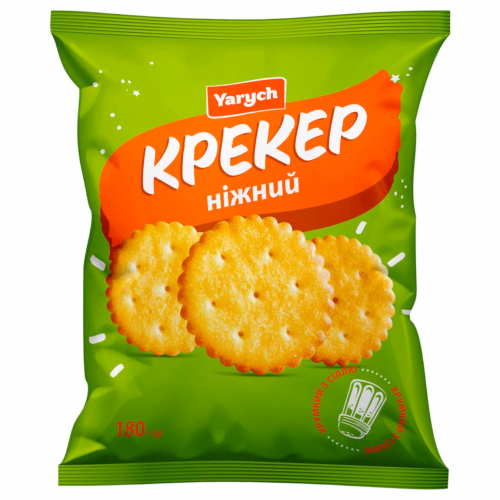 Крекер Ніжний Yarych 180г