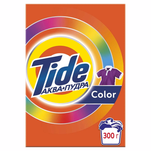 Порошок TIDE АВТ АКВА-ПУДРА КОЛОР 300г