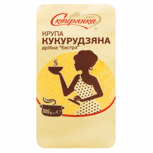 Сквирянка Крупа кукурудзяна дрібна "Екстра" 800г