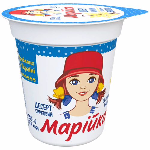 Марійка Десерт сирковий ваніль 5% стакан 150г