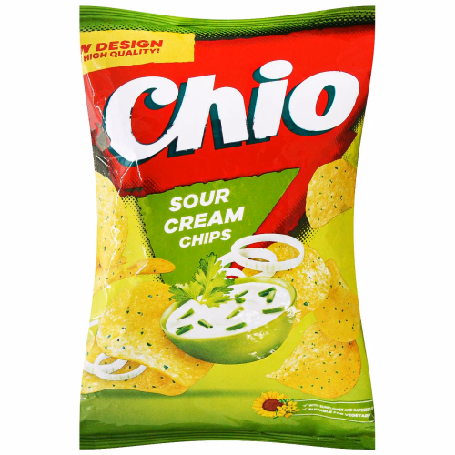 CHIO Чипси СМЕТАНА ТА ЦИБУЛЯ 75г