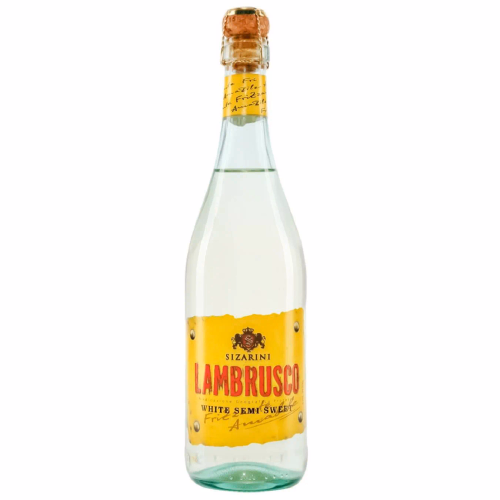 Вино Sizarini Lambrusko ігр,біле н/с 0.75л