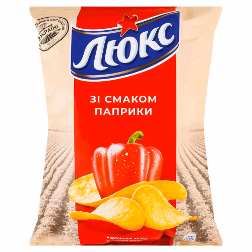 ЛЮКС Чипси паприка 105г