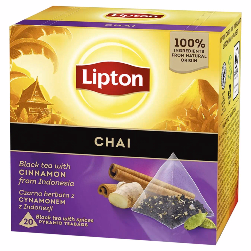 Ліптон Чай Чорний CHAI  1,8г*20пак