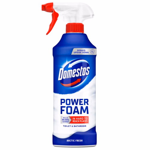 Domestos Спрей Піна для чищення унітазу та ванної Арктична Свіжість 435 мл.