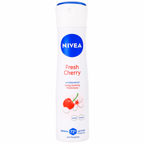 СПРЕЙ Д/ЖІНОК ДЕО СВІЖА ВИШНЯ NIVEA 150 МЛ.