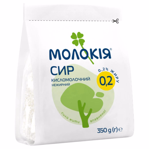 МОЛОКІЯ Сир к/м 0,2% 350г